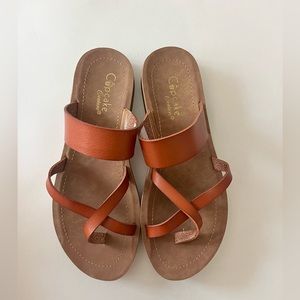 Girls Brand New Brown Cupcake Couture Shoes